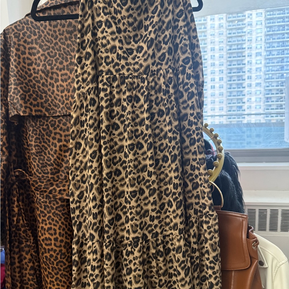 Leopard Print Dress